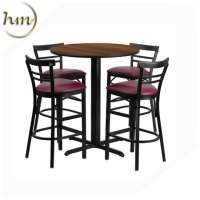 BAR TABLES AND CHAIRS