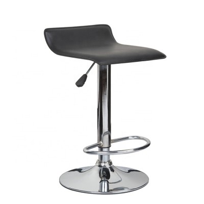 Modern Custom Swivel PU Adjustable Low Back Bar Stool